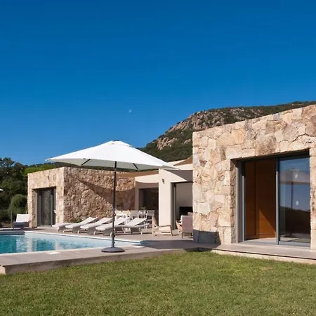 Tres Belle A Palombaggia, Vue Mer Exceptionnelle , Acces Prive Plage פורטו-וישיו