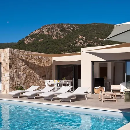 וילה Tres Belle A Palombaggia, Vue Mer Exceptionnelle , Acces Prive Plage *
